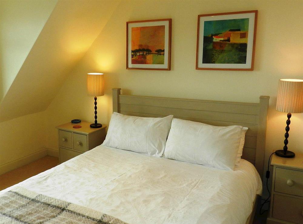 Double bedroom at Braehead Cottage in Lamlash, Isle of Arran, Scotland
