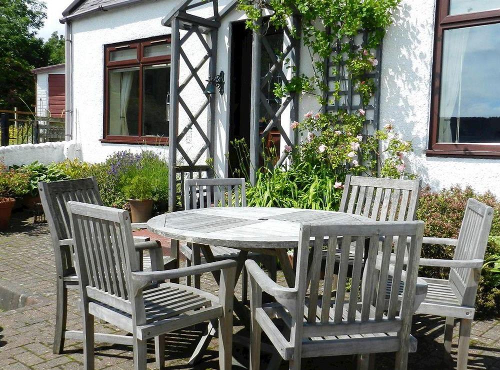 Sitting-out-area (photo 2) at Braehead Cottage in Lamlash, Isle of Arran, Scotland