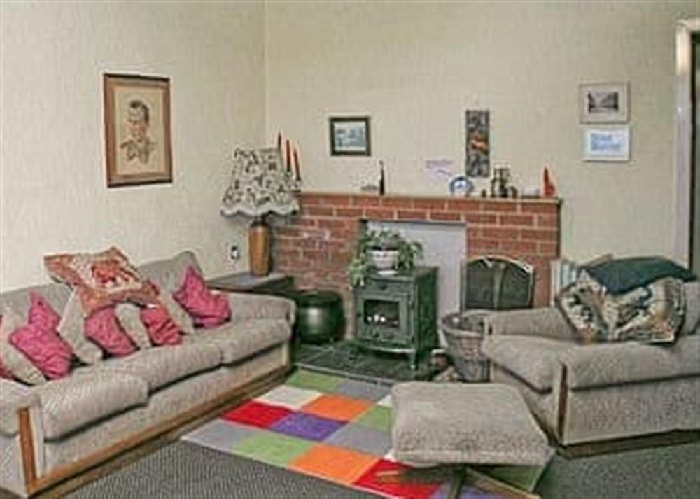 Living room at Braemar in Lendalfoot, Girvan, Ayrshire