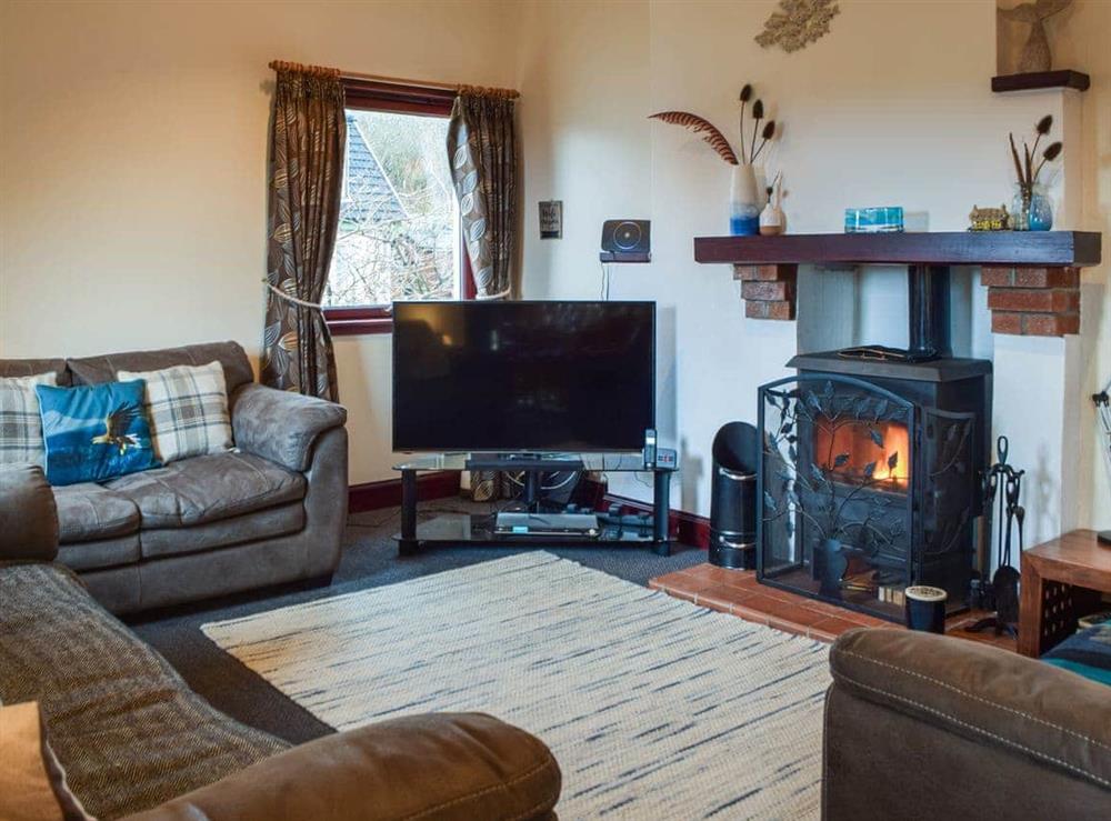 Living room at Braeside House in Isle of Mull, Scotland