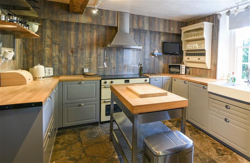 The kitchen at Braeside, Lyme Regis