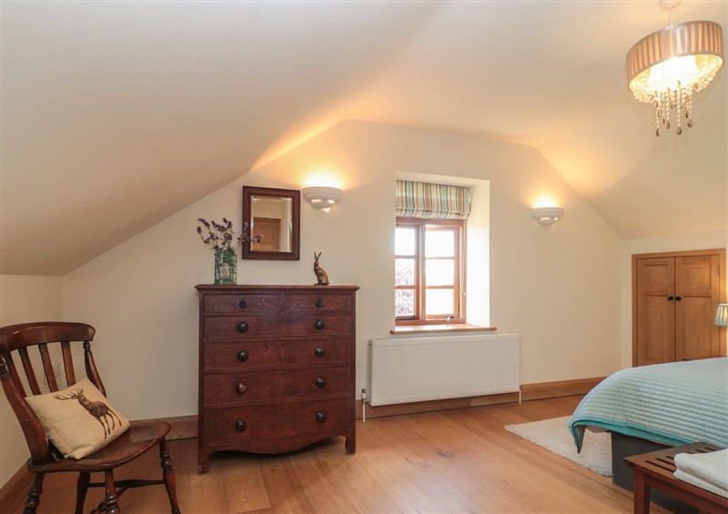 One of the bedrooms at Bramble Cottage, Babcary near Lydford-On-Fosse