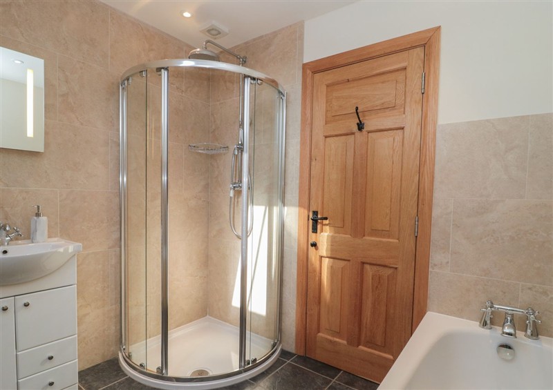 The bathroom at Bramble Cottage, Babcary near Lydford-On-Fosse
