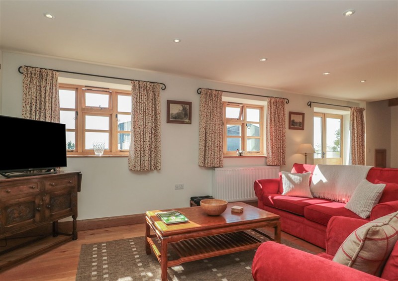 The living area at Bramble Cottage, Babcary near Lydford-On-Fosse