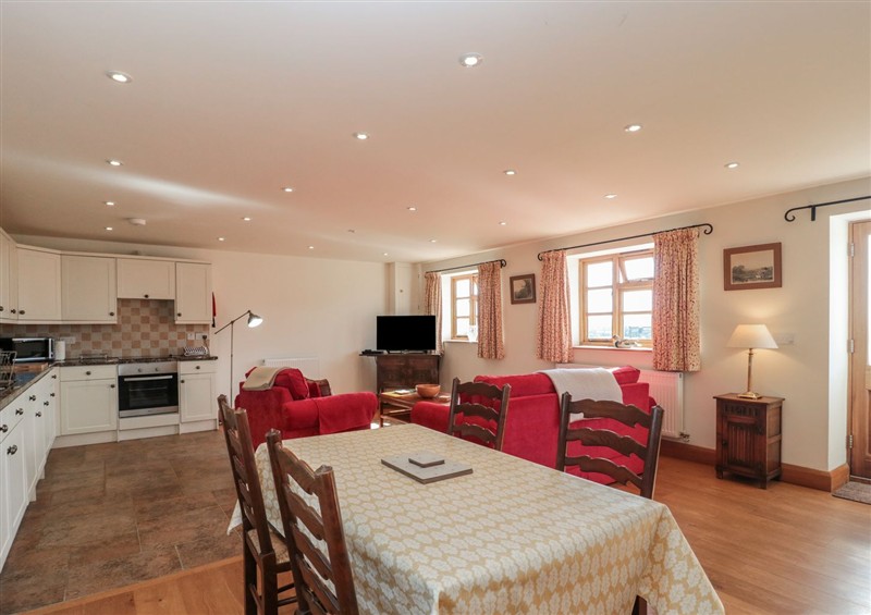 This is the living room at Bramble Cottage, Babcary near Lydford-On-Fosse
