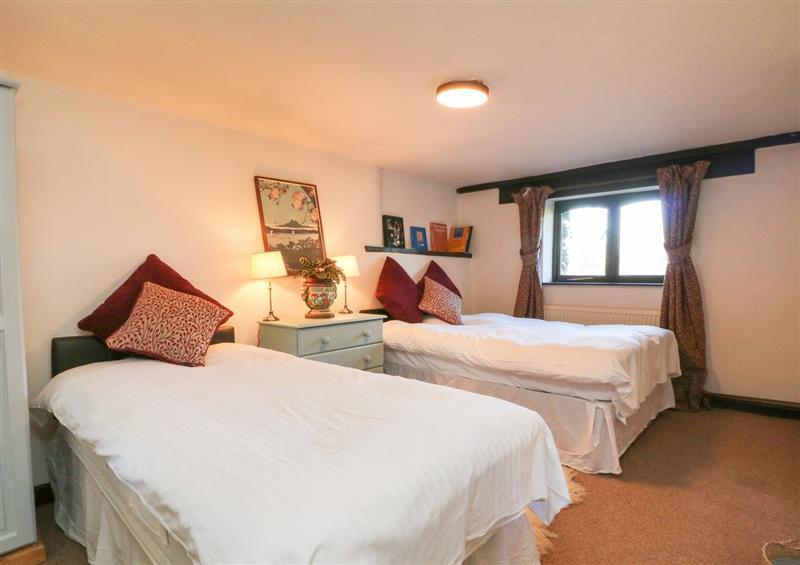 A bedroom in Bramble Cottage at Bramble Cottage, Bratton Clovelly near Bridestowe