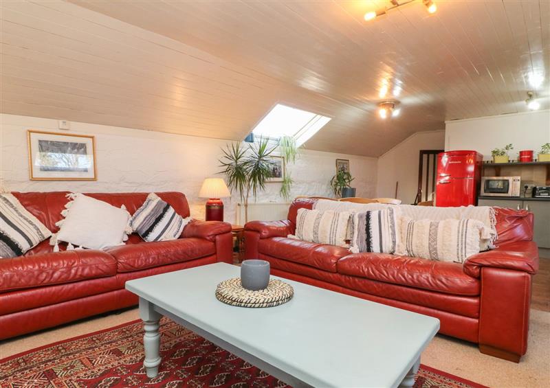 Relax in the living area at Bramble Cottage, Bratton Clovelly near Bridestowe