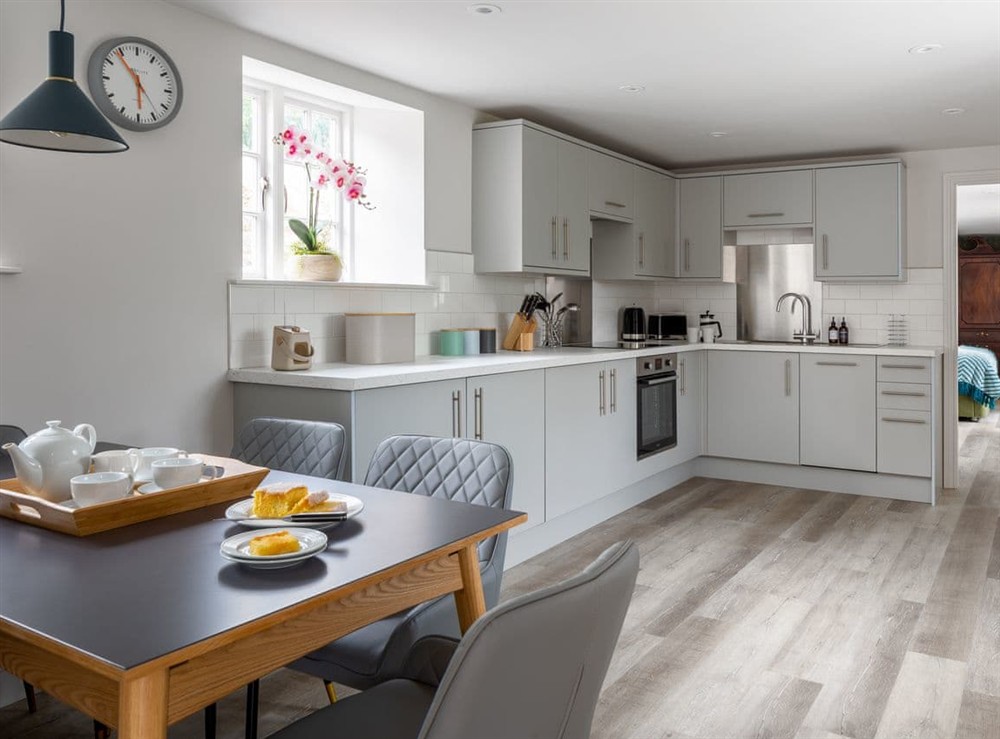 Kitchen/diner at Bramble Cottage in Harewood, near Leeds, West Yorkshire
