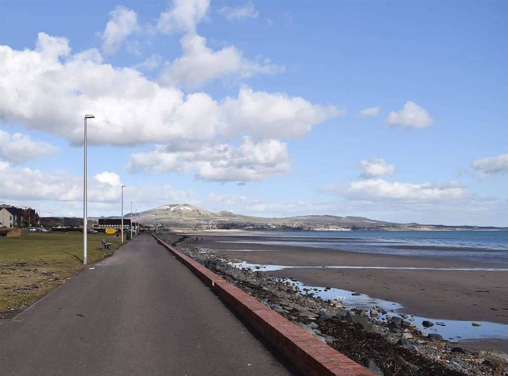 Enjoy the bracing promenade at Bramble Cottage in Leven, Fife