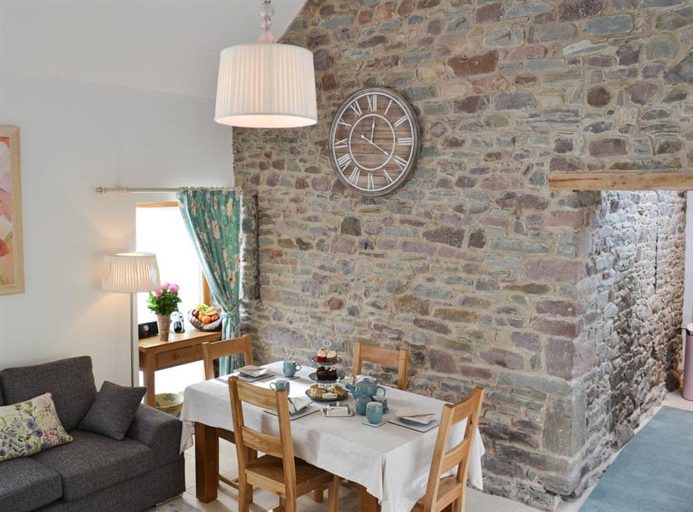 Open plan living/dining space (photo 2) at Bramble Cottage in Llanddeusant, near Llangadog, Carmarthenshire, Dyfed