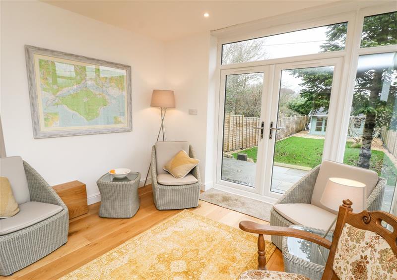Relax in the living area at Bramble Cottage, Norton Green near Freshwater