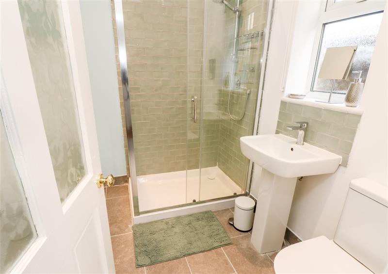 This is the bathroom at Bramble Cottage, Norton Green near Freshwater