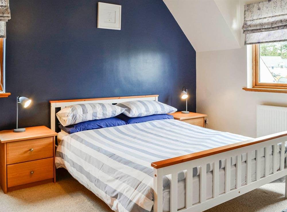 Double bedroom at Bramble Cottage in St John’s Town of Dalry, Kirkcudbrightshire