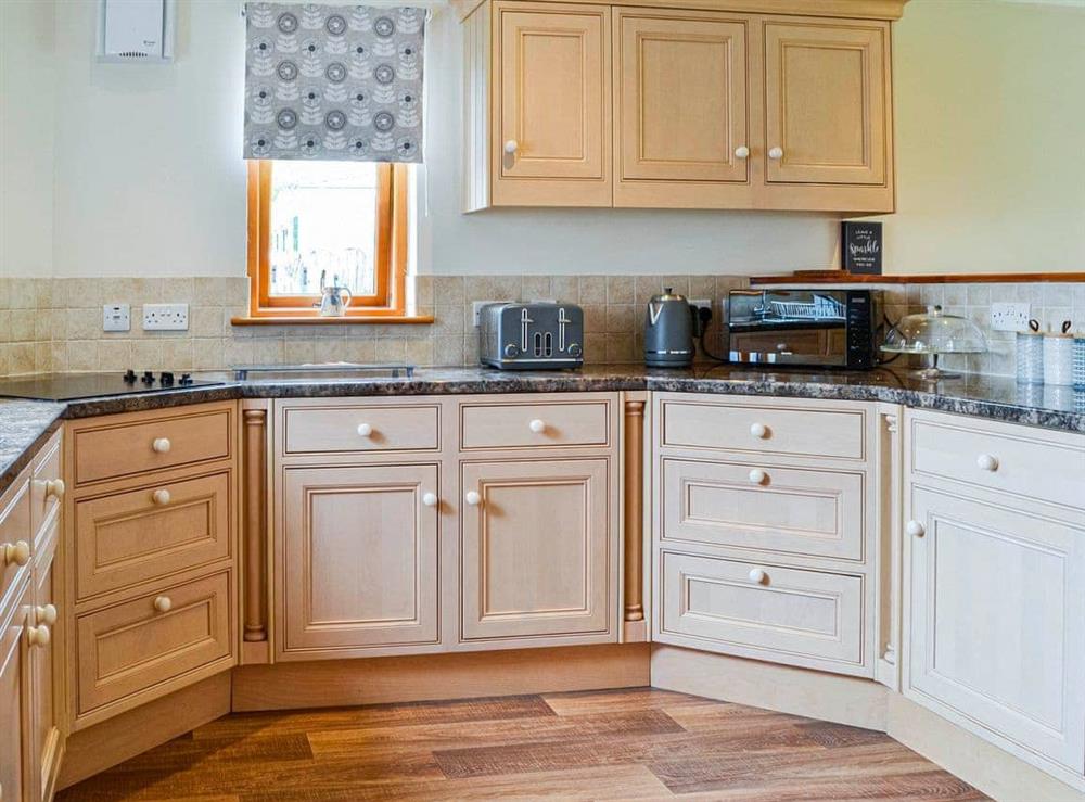 Kitchen at Bramble Cottage in St John’s Town of Dalry, Kirkcudbrightshire