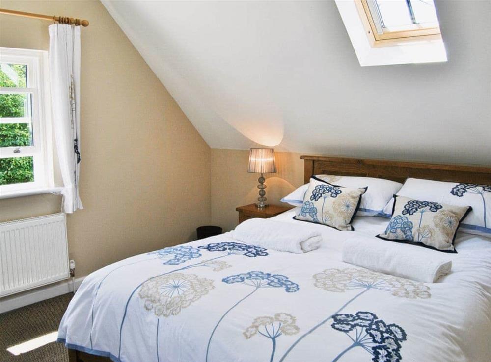 Double bedroom at Bramble Cottage in Wimborne, Dorset