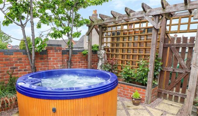 Enjoy the hot tub at Bramble Grange, Peak District & Derbyshire Dales