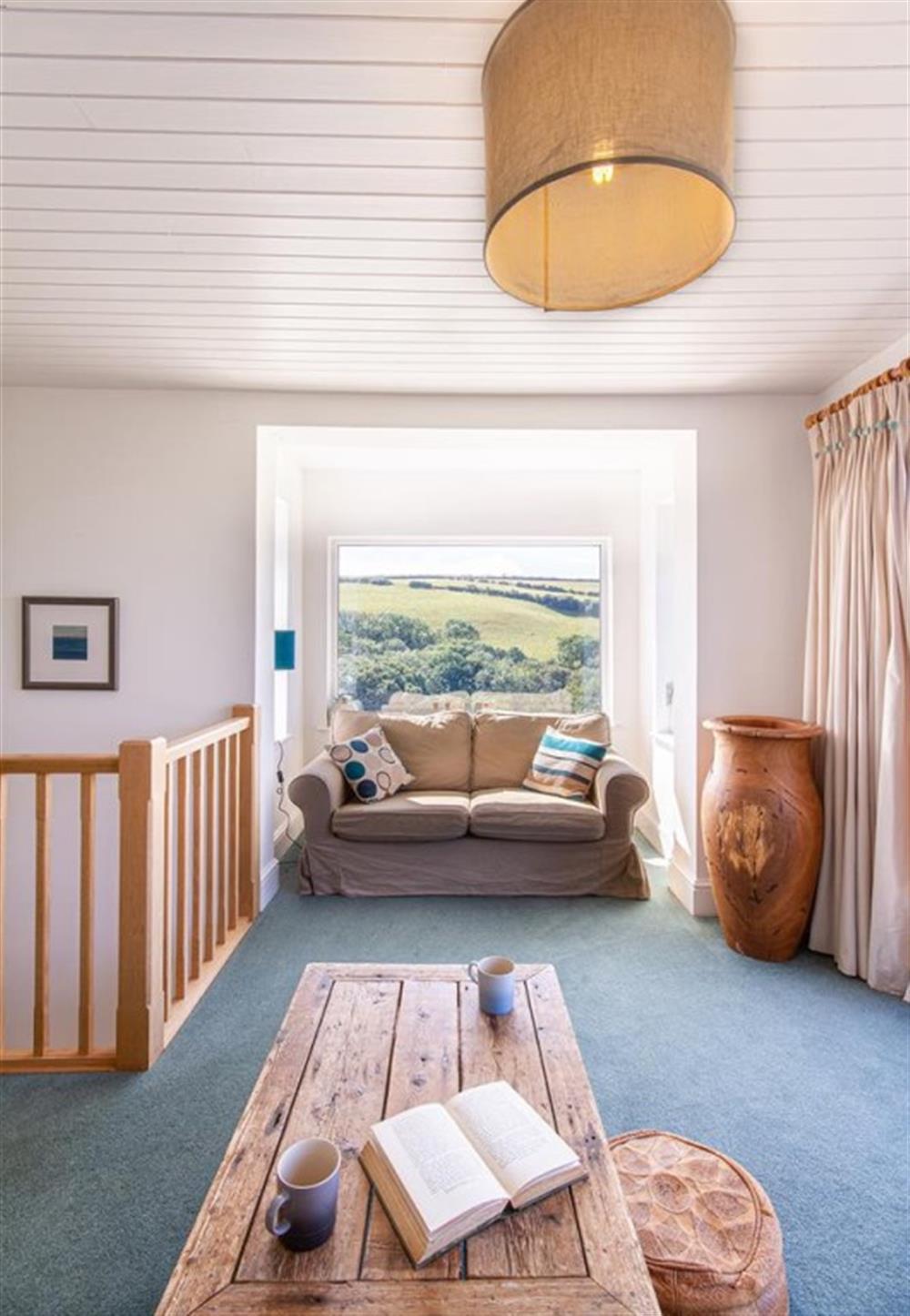 Living room continued at Bramble Hill in Crackington Haven
