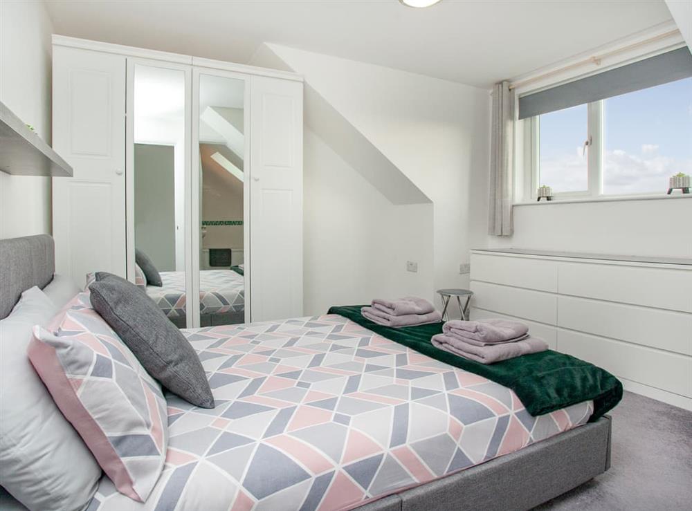 Double bedroom at Bramble House in Watergate Bay, Cornwall