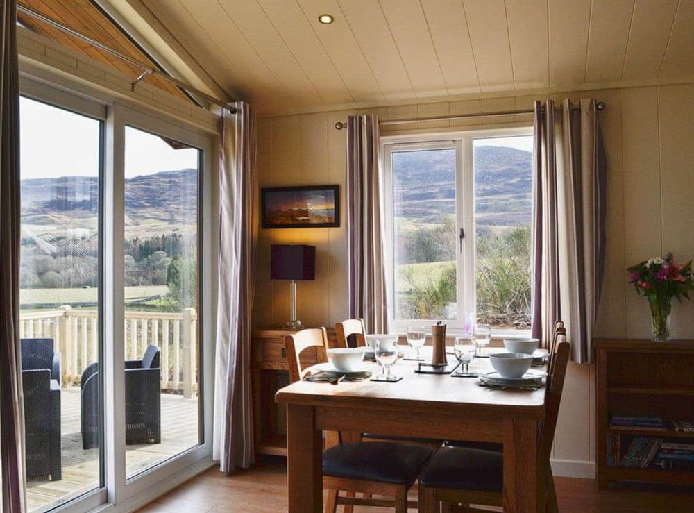 Dining Area at Bramble Lodge in Fort Augustus, Inverness-Shire