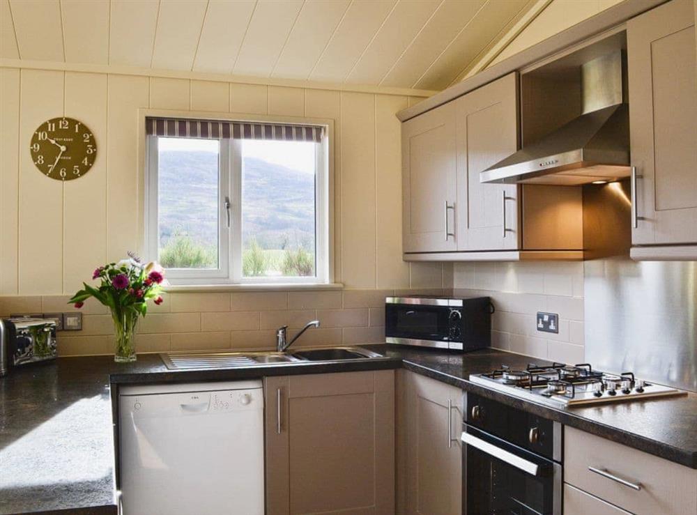 Kitchen at Bramble Lodge in Fort Augustus, Inverness-Shire