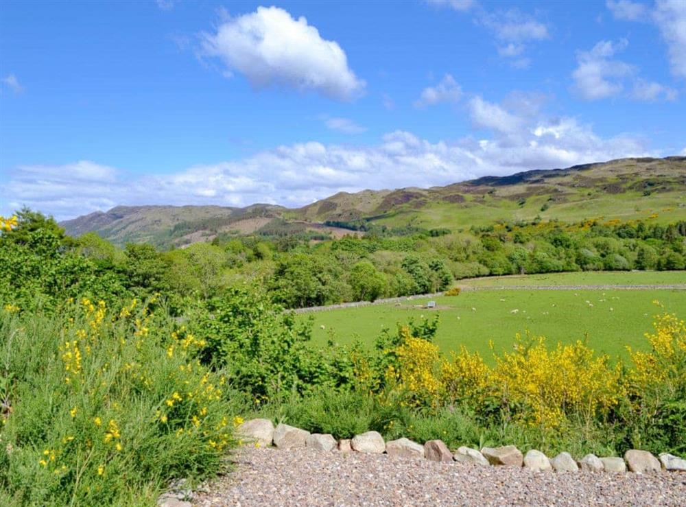 Stunning views of the surrounding area at Bramble Lodge in Fort Augustus, Inverness-Shire