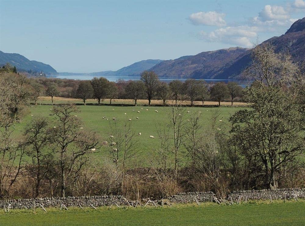 View at Bramble Lodge in Fort Augustus, Inverness-Shire