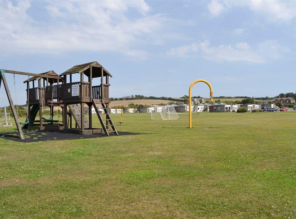 Children’s recreation facilities at Brambles Kip in Freshwater, Isle of Wight