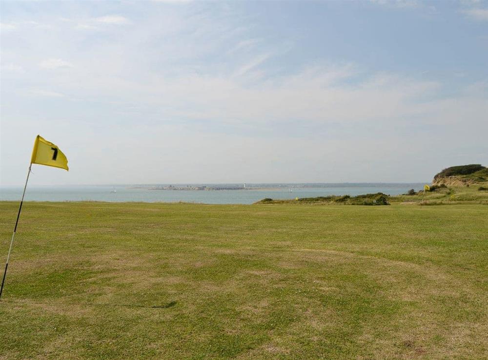 Pitch and putt course at Brambles Kip in Freshwater, Isle of Wight