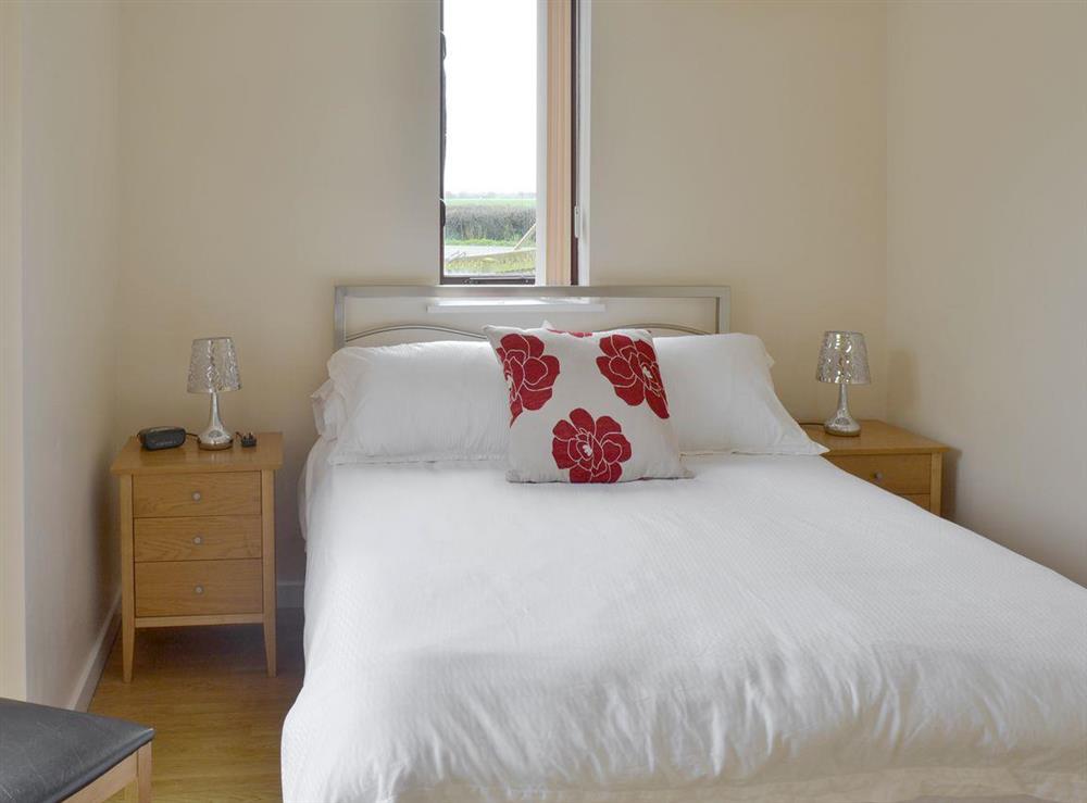 Relaxing second double bedroom at Bramley Cottage in Lympsham, near Weston-super-Mare, Somerset, England
