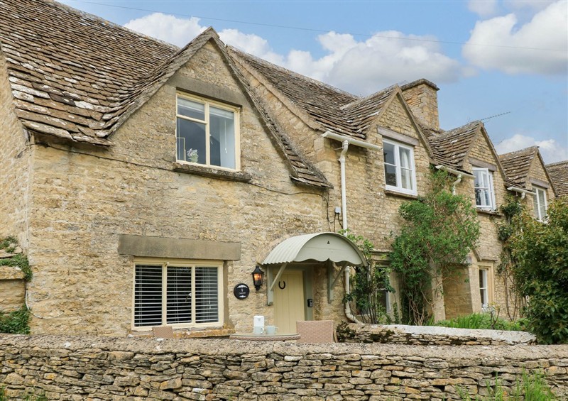 Outside at Bramley Cottage, near Cirencester