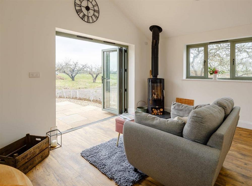 Living area at Bramley Cottage in Ongar, Essex