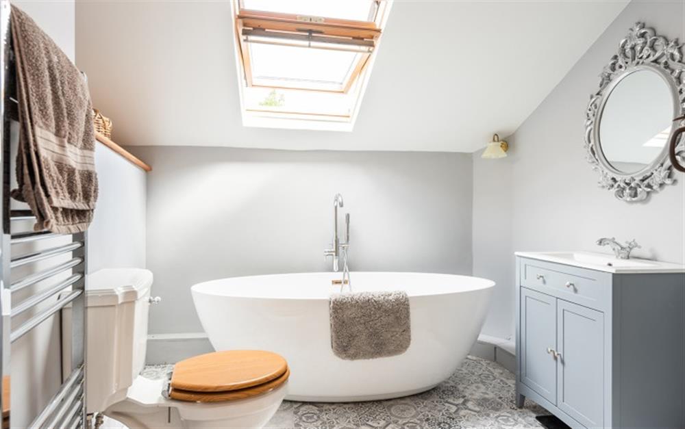 Beautiful bathrooms at Bramley Cottage in Sherford