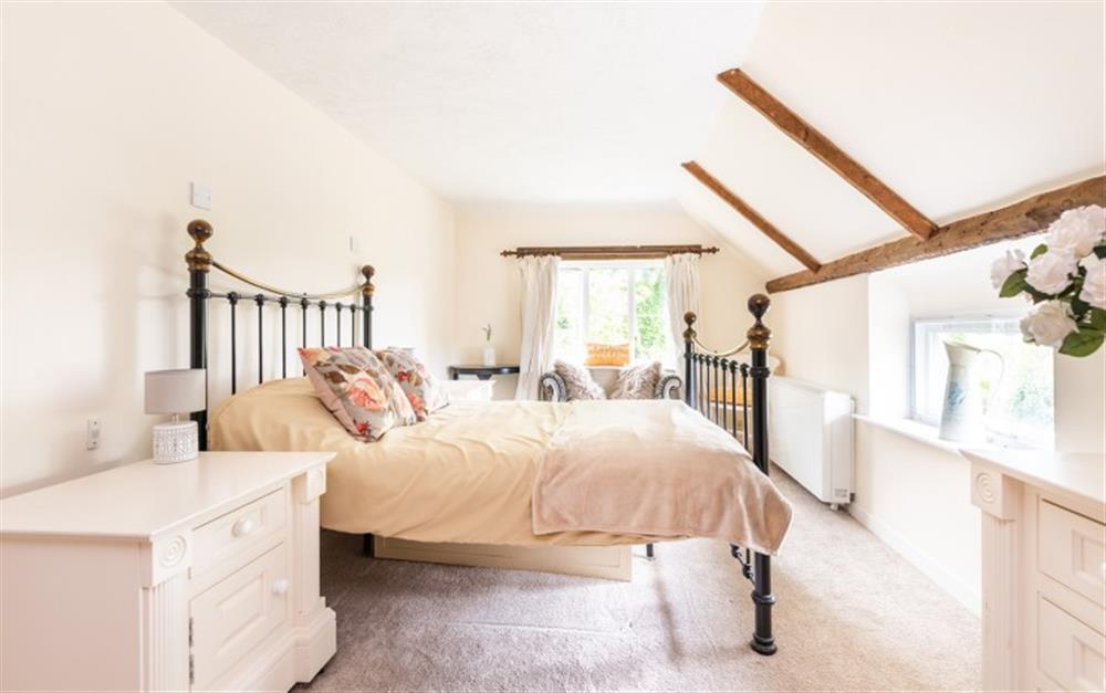Bedroom 2, another double room full of charm at Bramley Cottage in Sherford