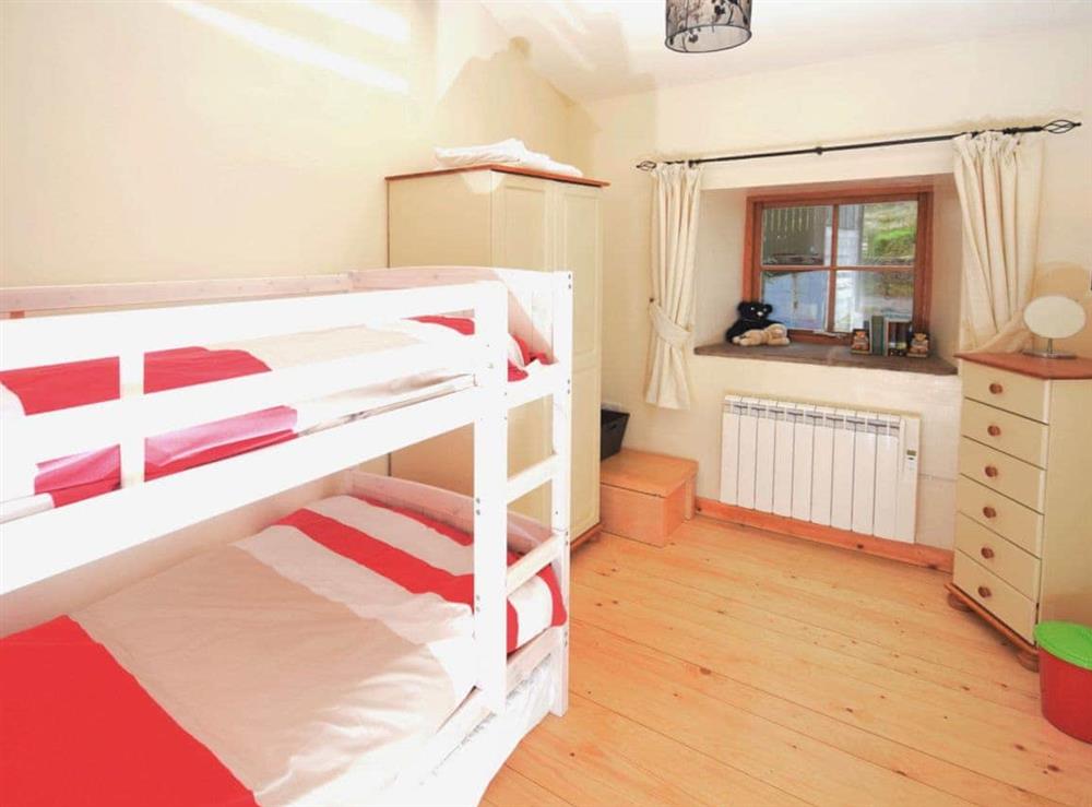 Bunk bedroom at Bramble Cottage, 