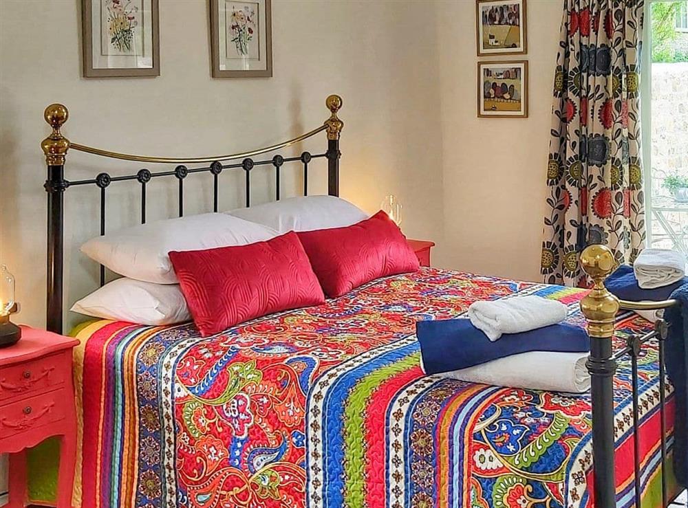 Double bedroom at Bramley in Pilton, near Shepton Mallet, Somerset