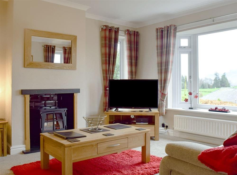 Comfortable living/ dining room at Brandelhow in Keswick, Cumbria