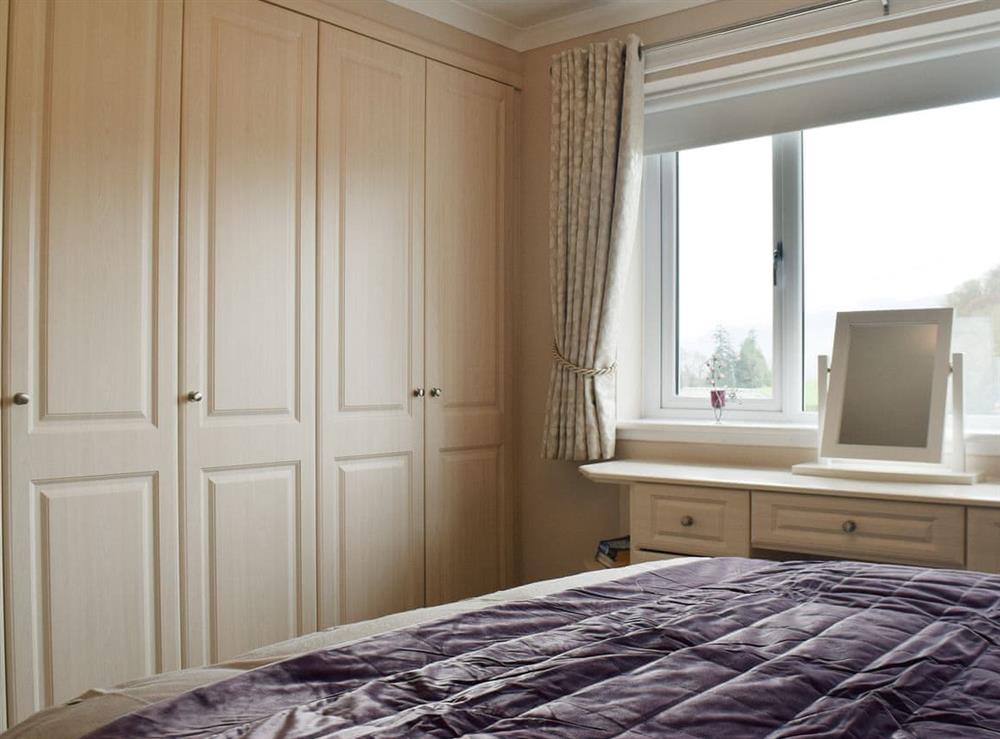 King sized bedroom with ample storage at Brandelhow in Keswick, Cumbria