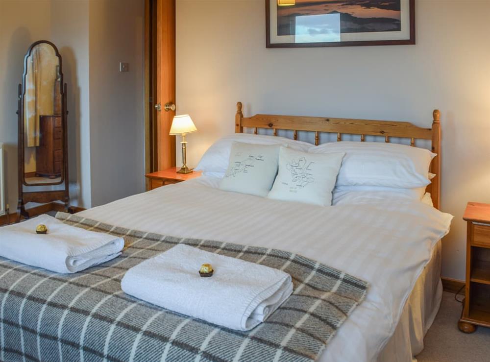 Double bedroom at Brandystone Cottage in Oban, Argyll