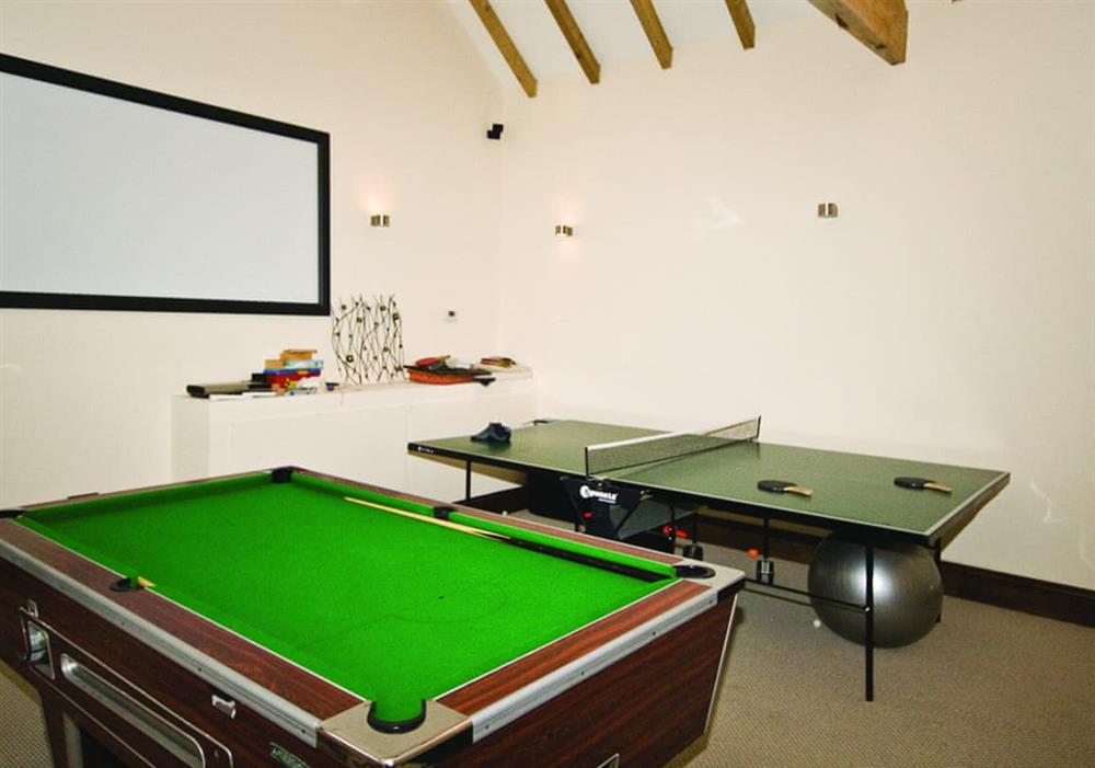 Shared games room (photo 2) at Brankley Cottage in Burton-On-Trent, Staffordshire