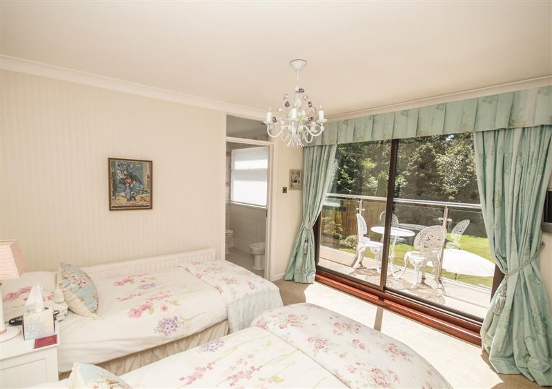 One of the bedrooms at Branksome Wood House, Poole