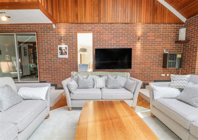 Relax in the living area at Branksome Wood House, Poole