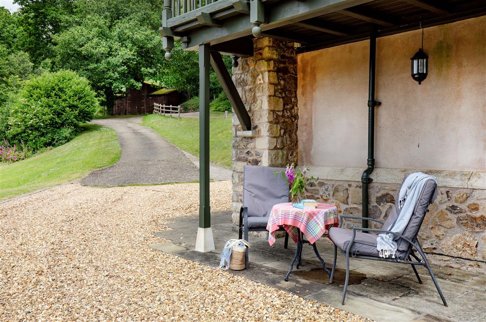 A quiet location ideal for alfresco dining