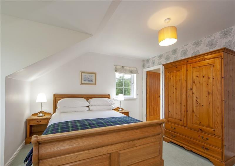 This is a bedroom at Branter Lodge, Strachur