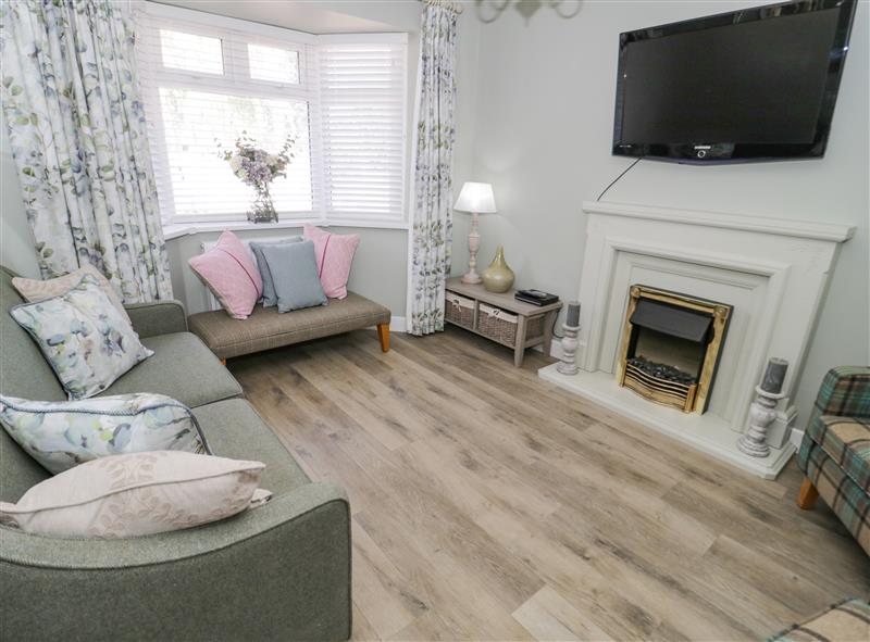 This is the living room at Branwen, Talacre