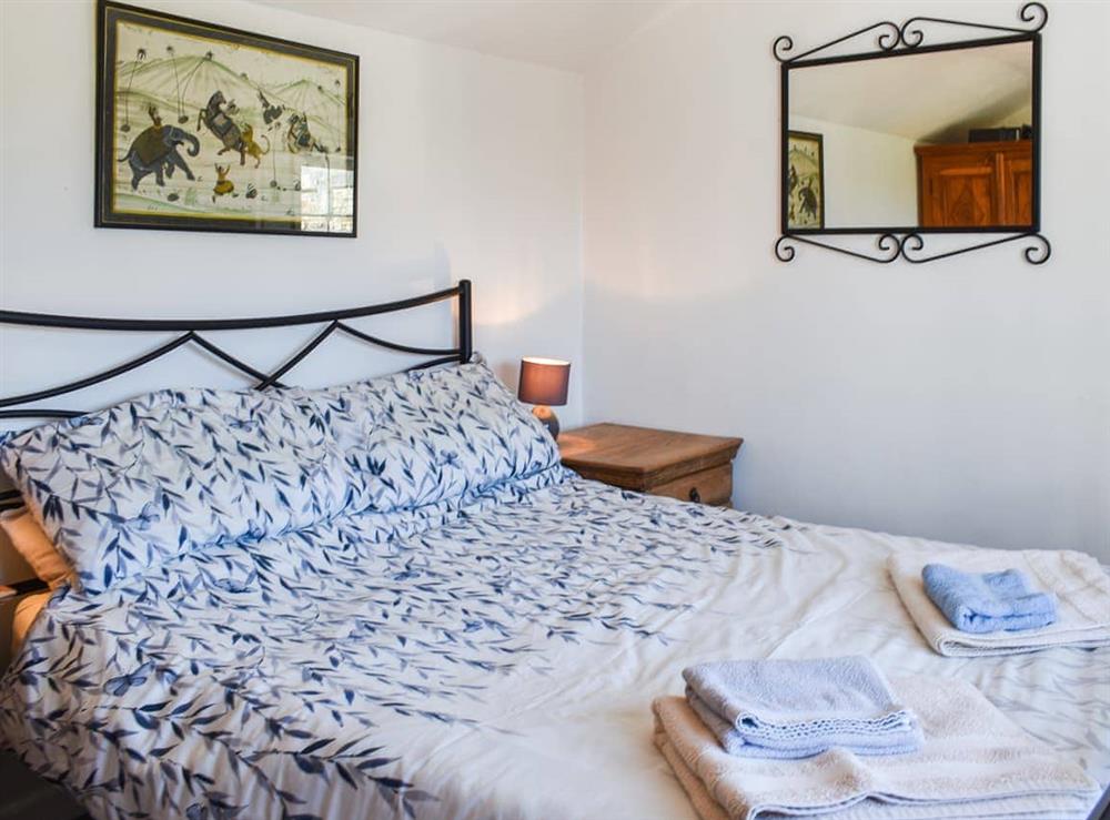 Double bedroom at Bray View Cottage in St Clether, near Launceston, Cornwall