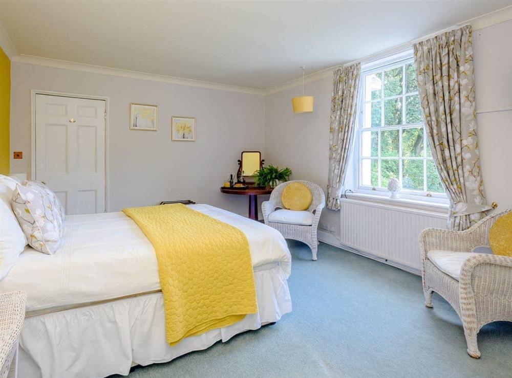 Comfortable double bedroom at Braydeston House in Brundall, near Norwich, Norfolk