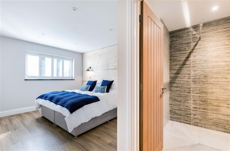 One of the 4 bedrooms at Breakers View, Polzeath
