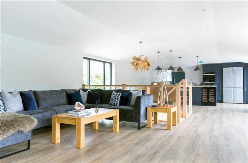 Relax in the living area at Breakers View, Polzeath