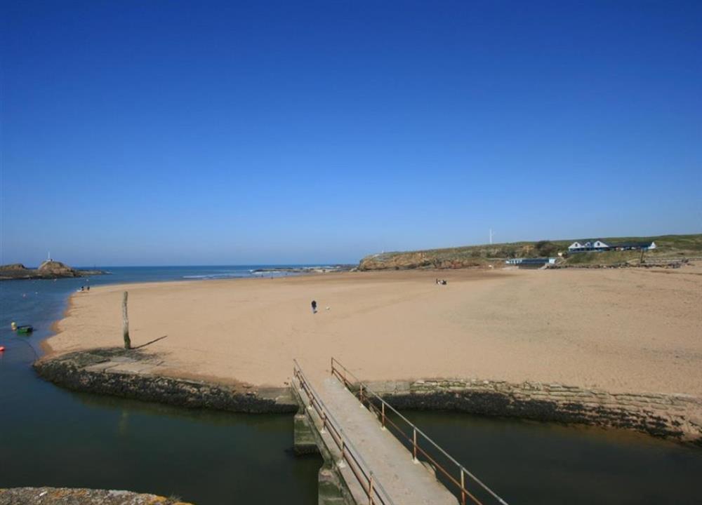 Bude beach at Breakwater Cottage in Bude