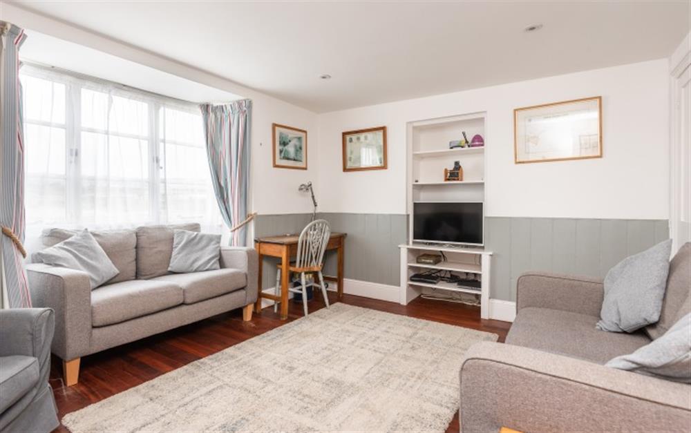 Enjoy the living room at Breakwater Cottage in Bude